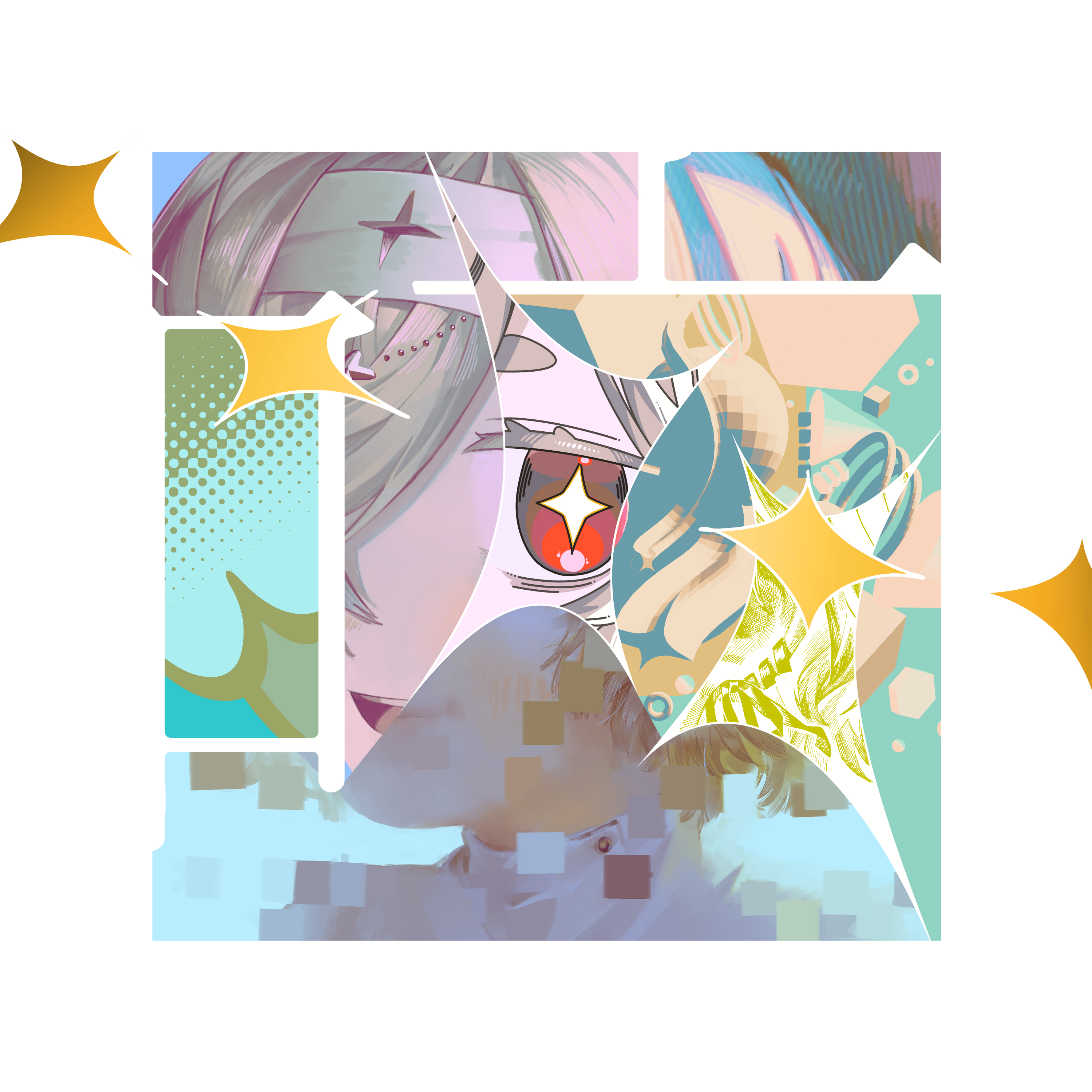 《咳》ジャケットイラスト